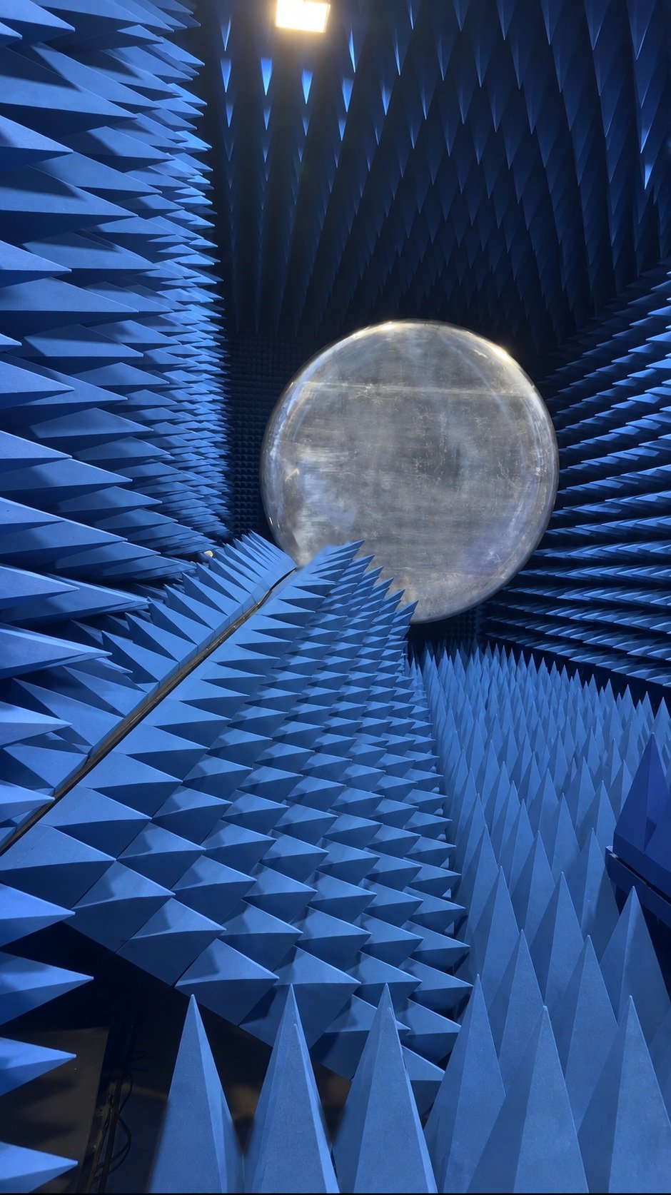 RF chamber measurement range